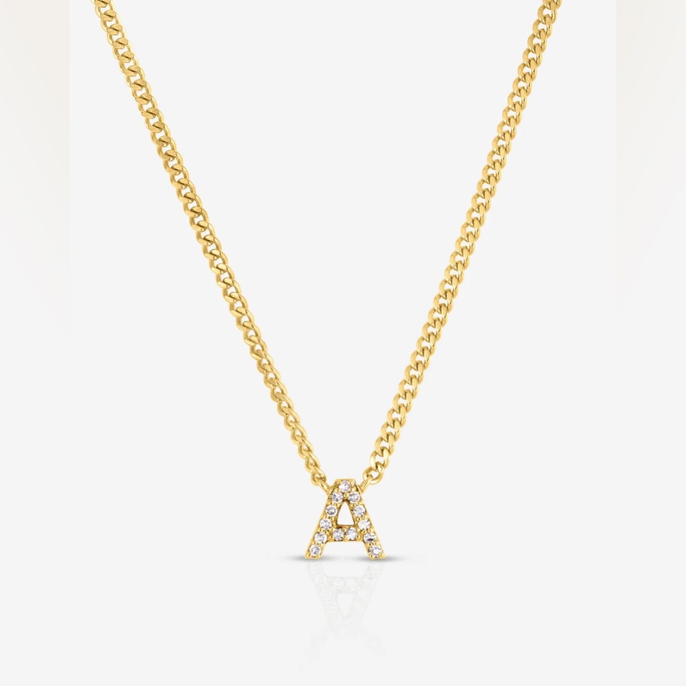Ring Concierge - Diamond Initial Necklace